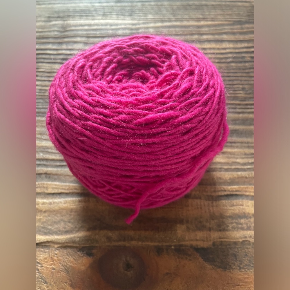 Lamb’s Pride Worsted wool and Mohair Color MO38 Lotus Pink New